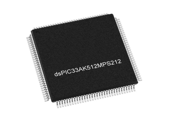 DSPIC33AK512MPS212-I/PT মাইক্রোকন্ট্রোলার MCU 32বিট ডিজিটাল সিগন্যাল কন্ট্রোলার TQFP128
