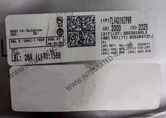 TLV4316IPWR ইন্টিগ্রেটেড সার্কিট চিপ কোয়াড 5.5V 10MHz RRIO অপারেশনাল এম্প্লিফায়ার