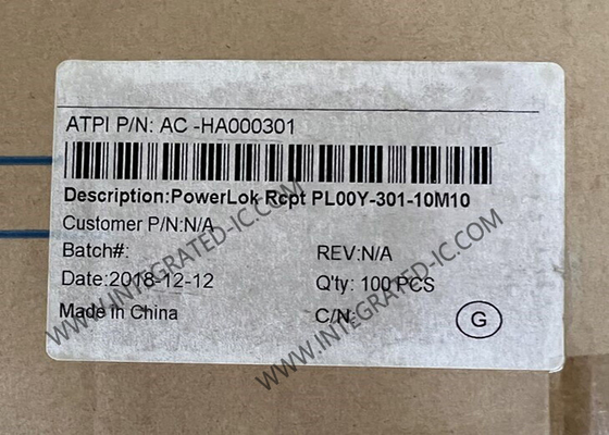 PL00Y-301-10M10 সংযোগকারী উচ্চ কার্যকারিতা PowerlokTM G2 সংযোগকারী ইভি বৈদ্যুতিক শক্তি বিতরণের জন্য