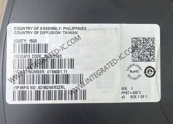 AD9826KRSZRL ইন্টিগ্রেটেড সার্কিট চিপ সম্পূর্ণ 16-বিট ইমেজিং সিগন্যাল প্রসেসর SSOP-28