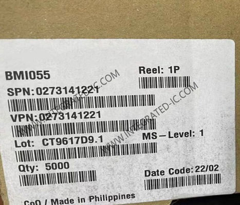 BMI055 সেন্সর আইসি 6-অক্ষ ছোট বহুমুখী 6DoF সেন্সর মডিউল LGA-16 প্যাকেজ