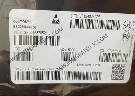 BSC059N04LS6 ইন্টিগ্রেটেড সার্কিট চিপ 40V OptiMOS 6 পাওয়ার MOSFET ট্রানজিস্টর