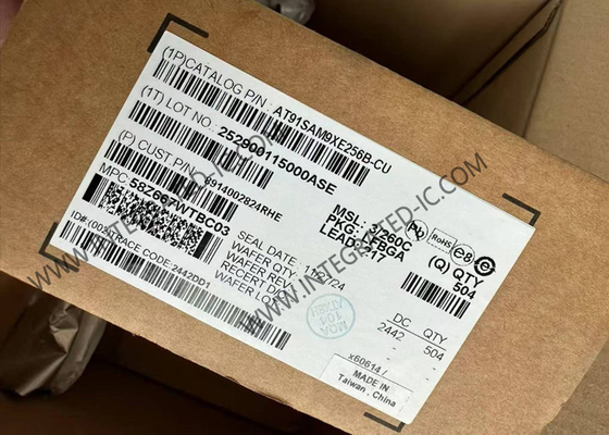 AT91SAM9XE256B-CU মাইক্রোকন্ট্রোলার MCU 32 বিট MCU 180MHz স্মার্ট ARM-ভিত্তিক এমবিডেড MCU