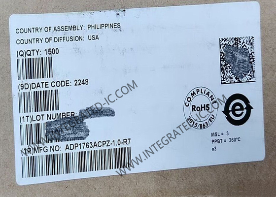 ADP1763ACPZ-1.0 ইন্টিগ্রেটেড সার্কিট চিপ লো ড্রপআউট লিনিয়ার রেগুলেটর 3A LDO রেগুলেটর