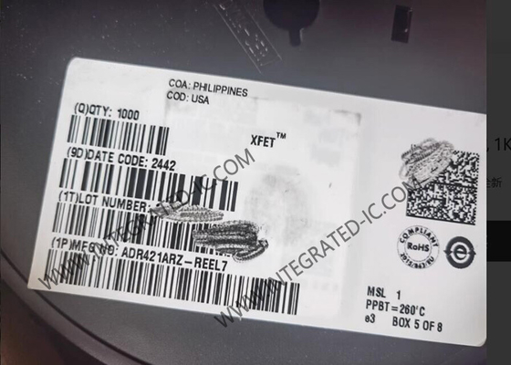 ADR421ARZ ইন্টিগ্রেটেড সার্কিট চিপ ২.৫V লো নয়েজ XFET ভোল্টেজ রেফারেন্স SOIC8