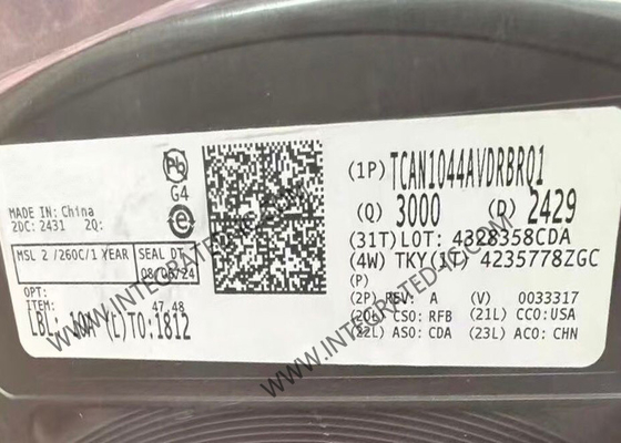 ইন্টিগ্রেটেড সার্কিট চিপ TCAN1044AVDRBRQ1 1.8V অটোমোটিভ CAN ট্রান্সিভার