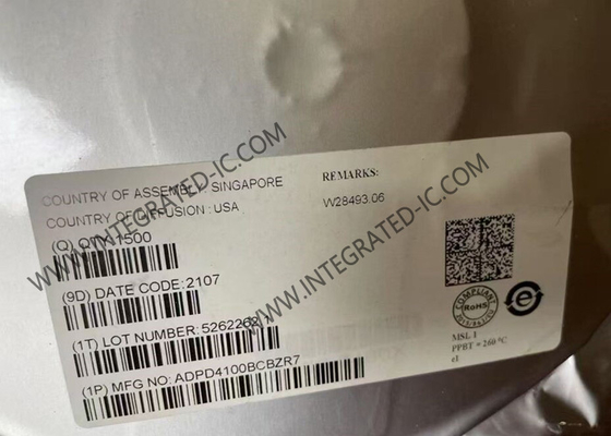 ADPD4100BCBZR7 ইন্টিগ্রেটেড সার্কিট চিপ মাল্টিমোডাল সেন্সর ফ্রন্ট এন্ড 10µA অপটিক্যাল এএফই