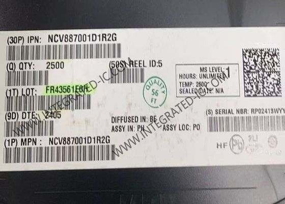 NCV887001D1R2G ইন্টিগ্রেটেড সার্কিট চিপ 100kHz নন-সিঙ্ক্রোনস বুস্ট কন্ট্রোলার SOIC8