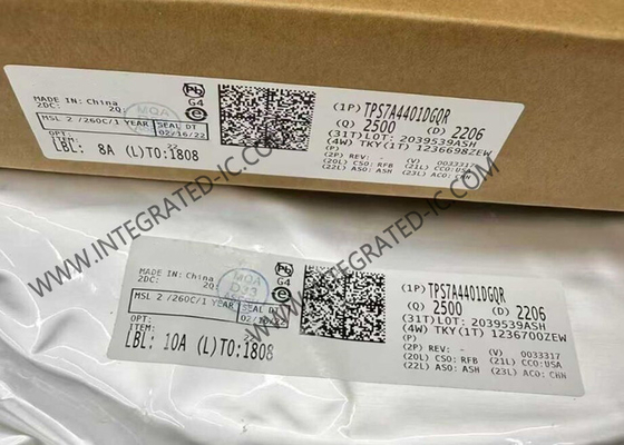 ইন্টিগ্রেটেড সার্কিট চিপ TPS7A4401DGQR 1 আউটপুট 50mA লিনিয়ার ভোল্টেজ নিয়ন্ত্রক আইসি