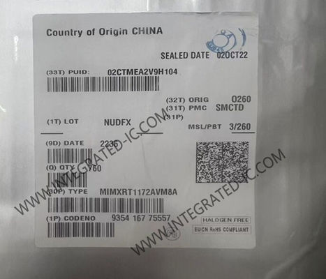 মাইক্রোকন্ট্রোলার MCU MIMXRT1172AVM8A 32-বিট সিঙ্গল-কোর 800MHz ARM কর্টেক্স-এম 7 মাইক্রোকন্ট্রোলার