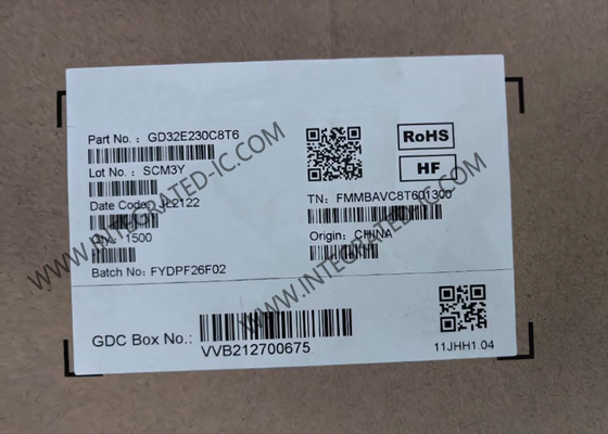 GD32E230C8T6 মাইক্রোকন্ট্রোলার MCU 32-বিট মাইক্রোকন্ট্রোলার 72MHz ARM কর্টেক্স M23 MCU