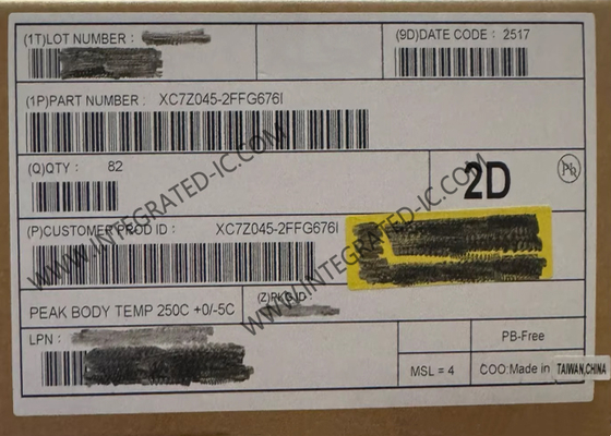 XC7Z045-2FFG676I ফিল্ড প্রোগ্রামযোগ্য গেট অ্যারে ডুয়াল-কোর এআরএম কর্টেক্স-এ 9 এমপি Zynq®-7000 সিস্টেম অন চিপ
