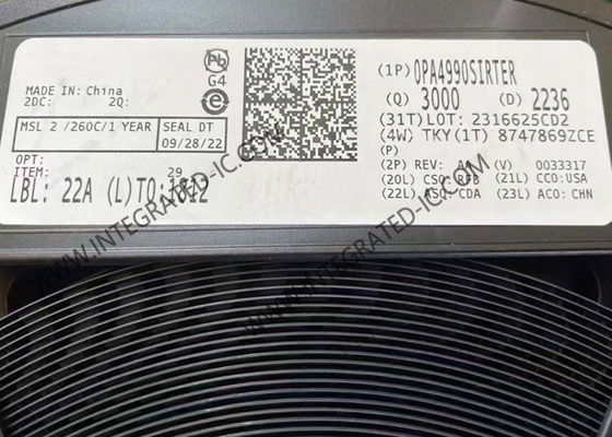 OPA4990SIRTER ইন্টিগ্রেটেড সার্কিট চিপ 40V অপারেশনাল এমপ্লিফায়ার WQFN16 লো পাওয়ার অপ এম্প আইসি