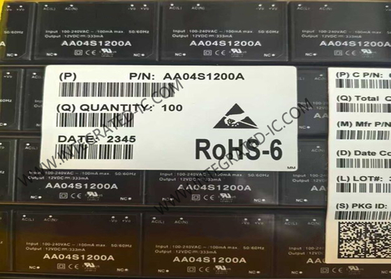 AA04S1200A ইন্টিগ্রেটেড সার্কিট চিপ 4W একক আউটপুট এসি/ডিসি পাওয়ার মডিউল
