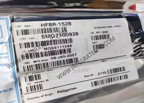 HFBR-1528 ইন্টিগ্রেটেড সার্কিট চিপ বহুমুখী লিঙ্ক ফাইবার অপটিক ট্রান্সমিটার ১ মিমি POF এর জন্য