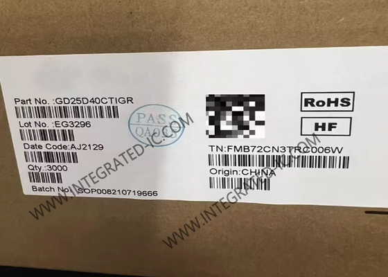GD25D40CTIGR মেমরি আইসি চিপ 4Mbit SPI NOR ফ্ল্যাশ মেমরি SOP-8 সিরিয়াল ফ্ল্যাশ মেমরি