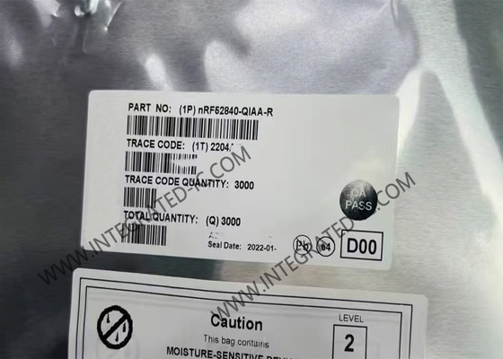 NRF52840-QIAA-R বিটি আইসি ২.৪ গিগাহার্টজ ৭৩-ভিএফকিউএফএন সারফেস মাউন্ট আরএফ ট্রান্সসিভার আইসি