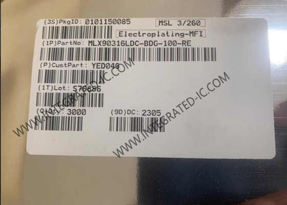 MLX90316LDC-BDG-100-RE সেন্সর আইসি ট্রাইএক্সিস মেইনস্ট্রিম রোটারি পজিশন সেন্সর আইসি SOIC8