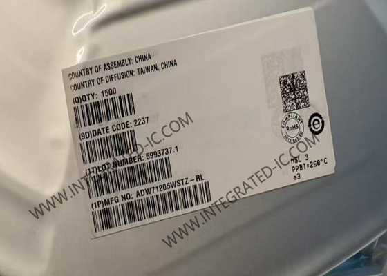ADW71205WSTZ ইন্টিগ্রেটেড সার্কিট চিপ ১২-বিট RDC LQFP44 রিজলভার-ডিজিটাল কনভার্টার