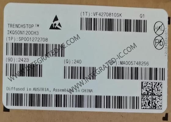 IKQ50N120CH3 ইন্টিগ্রেটেড সার্কিট চিপ 1200V 50A IGBT ট্রানজিস্টর PG-TO247-3 IGBT ডিস্ক্রিট