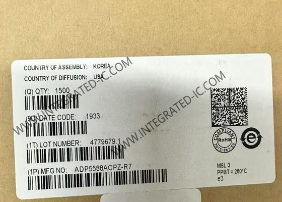 ADP5588ACPZ ইন্টিগ্রেটেড সার্কিট চিপ মোবাইল I/O এক্সপেন্ডার 400kHz QWERTY কীপ্যাড কন্ট্রোলার