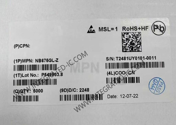 NB675GL ইন্টিগ্রেটেড সার্কিট চিপ 10A 24V COT সিঙ্ক্রোনাস বাক কনভার্টার QFN21