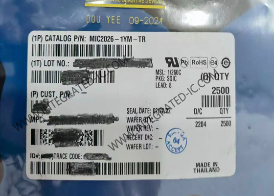 MIC2026-1YM-TR ইন্টিগ্রেটেড সার্কিট চিপ উচ্চ পাশ MOSFET সুইচ SOIC8 পাওয়ার সুইচ আইসি