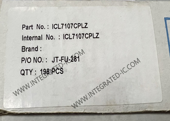 ICL7107CPLZ ইন্টিগ্রেটেড সার্কিট চিপ LED ডিসপ্লে ড্রাইভার 3.5 ডিজিট A/D কনভার্টার PDIP40