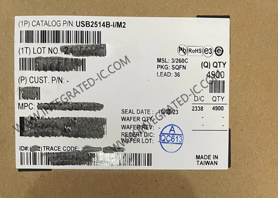 USB2514B-I/M2 ইন্টিগ্রেটেড সার্কিট চিপ লো পাওয়ার USB 2.0 হাই-স্পিড হাব কন্ট্রোলার