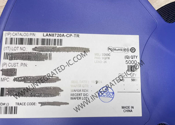 LAN8720A-CP-TR ইথারনেট IC RMII 10/100 ইথারনেট ট্রান্সিভার