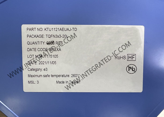KTU1121AEUAJ-TD ইন্টিগ্রেটেড সার্কিট চিপ সিসি এবং এসবিই পিনের জন্য ইউএসবি টাইপ-সি পোর্ট প্রটেক্টর
