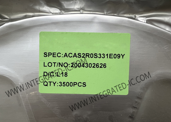 ACAS2R0S331E09Y ইন্টিগ্রেটেড সার্কিট চিপ পলিমার অ্যালুমিনিয়াম সলিড ইলেক্ট্রোলাইটিক ক্যাপাসিটর