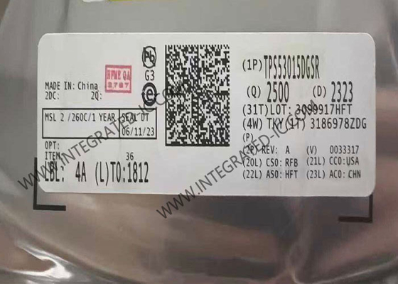 TPS53015DGSR ইন্টিগ্রেটেড সার্কিট চিপ D-CAP2TM সিঙ্ক্রোনিক স্টেপ-বাক কনভার্টার সঙ্গে PGOOD