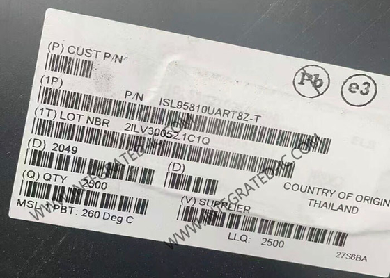 ISL95810UART8Z-T ইন্টিগ্রেটেড সার্কিট চিপ কম শব্দযুক্ত একক ডিজিটালভাবে নিয়ন্ত্রিত পটেনশিওমিটার