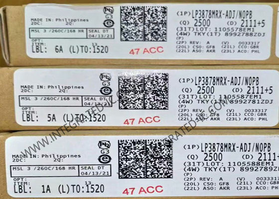 LP3878MRX-ADJ ইন্টিগ্রেটেড সার্কিট চিপ নিম্ন ড্রপআউট ভোল্টেজ নিয়ন্ত্রক 800mA এলডিও নিয়ন্ত্রক