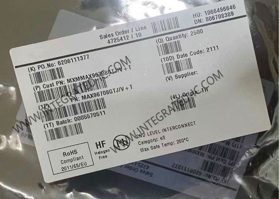 MAX96708GTJ ইন্টিগ্রেটেড সার্কিট চিপ কোএক্স ইনপুট সহ 14-বিট GMSL Deserializer