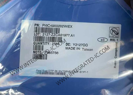 PI6C49X0202WIEX ইন্টিগ্রেটেড সার্কিট চিপ লো স্কিভ 1 থেকে 2 LVCMOS/LVTTL ফ্যানআউট বাফার SOIC8