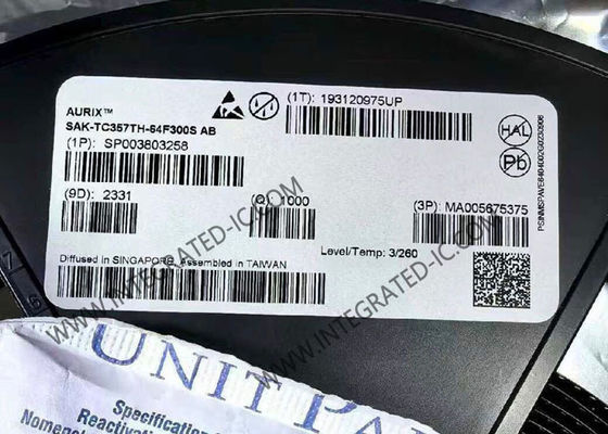 ইন্টিগ্রেটেড সার্কিট চিপ SAK-TC357TH-64F300S AB 3 কোর 300 MHz মাইক্রোকন্ট্রোলার