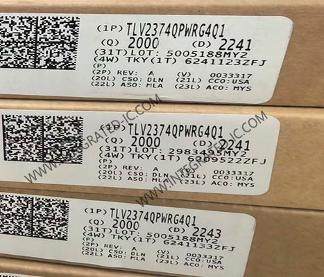 TLV2374QPWRG4Q1 অটোমোটিভ কোয়াড 16V 3MHz 4 চ্যানেল অপারেশনাল এম্প্লিফায়ার আইসি চিপ