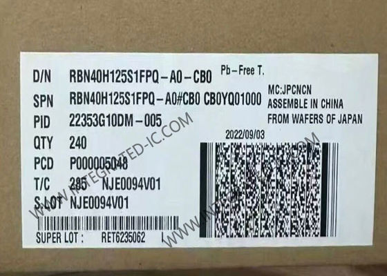RBN40H125S1FPQ-A0 ইন্টিগ্রেটেড সার্কিট চিপ আইজিবিটি ট্রেনচ ট্রানজিস্টর 1250V হোলের মাধ্যমে