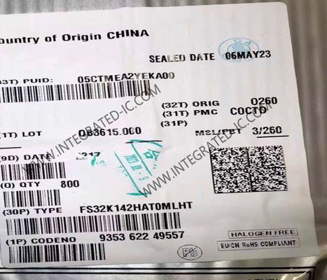 মাইক্রোকন্ট্রোলার এমসিইউ FS32K142HAT0MLHT 32-বিট সিঙ্গল-কোর 80MHz 256KB এআরএম মাইক্রোকন্ট্রোলার আইসি