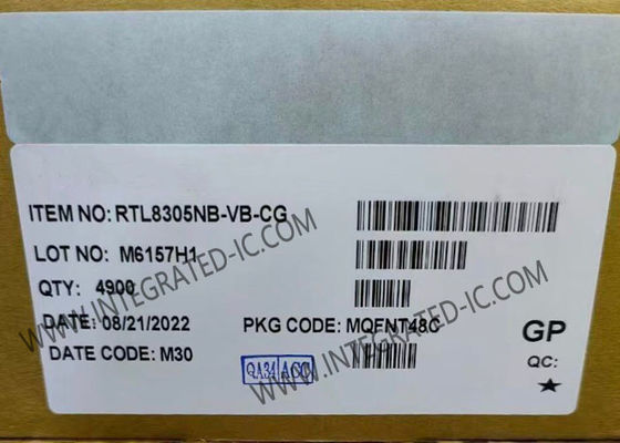 RTL8305NB-VB-CG ইথারনেট আইসি একক চিপ 5-পোর্ট 10/100M ইথারনেট সুইচ নিয়ামক