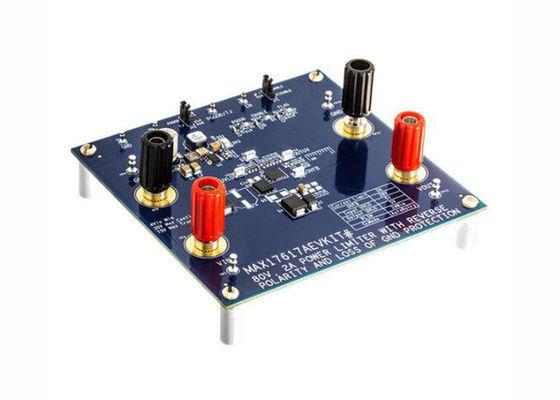 MAX17617AEVKIT এমবেডেড সলিউশন ইলেকট্রনিক ফিউজ সার্কিট সুরক্ষা মূল্যায়ন বোর্ড