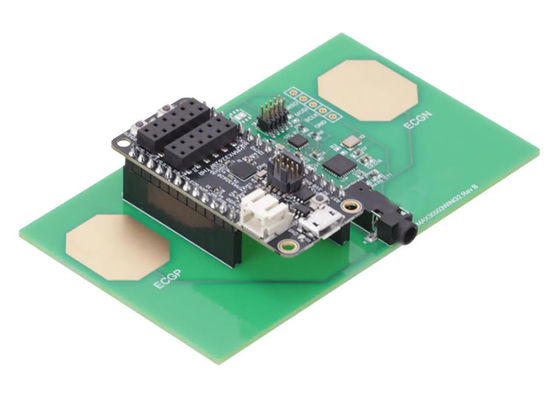 MAX30003WING2 এম্বেডেড সলিউশনস ফ্রন্ট এন্ড ইন্টারফেস ফিদার প্ল্যাটফর্ম মূল্যায়ন সম্প্রসারণ বোর্ড