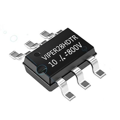 VIPER28HDTR ইন্টিগ্রেটেড সার্কিট চিপ উচ্চ ভোল্টেজ কনভার্টার, যার আউটপুট 800V, পাওয়ার 20W এবং সুইচিং ফ্রিকোয়েন্সি 115kHz