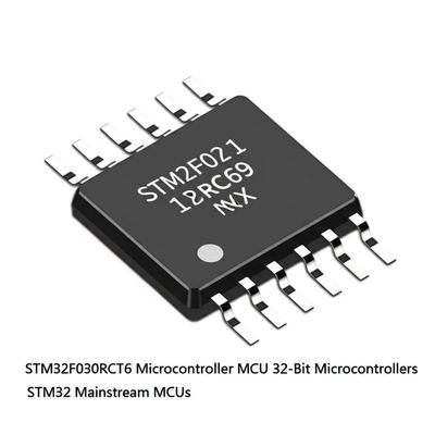 STM32F030RCT6 মাইক্রোকন্ট্রোলার এমসিইউ 256 কেবি ফ্ল্যাশ মেমরি 48 মেগাহার্টজ ক্লক ফ্রিকোয়েন্সি এবং 51 আই / ও