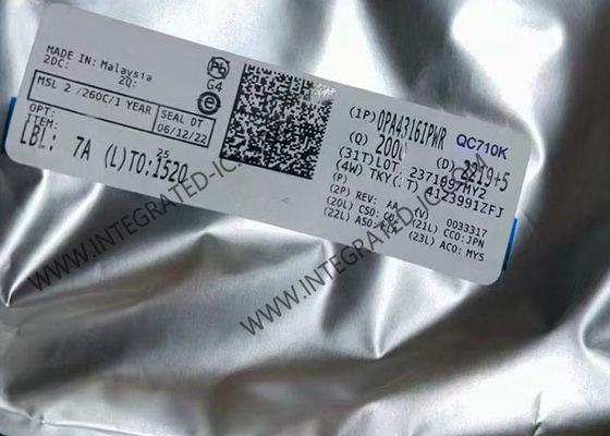 OPA4316IPWR ইন্টিগ্রেটেড সার্কিট চিপ 10MHz কোয়াড RRIO অপারেশনাল এম্প্লিফায়ার TSSOP-14