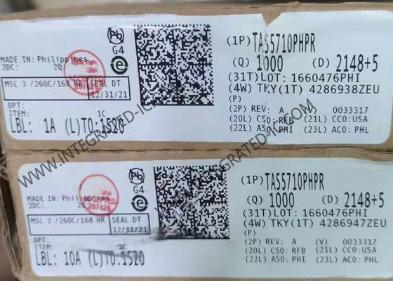 TAS5710PHPR ইন্টিগ্রেটেড সার্কিট চিপ 20W 2-চ্যানেল স্টেরিও ডিজিটাল অডিও পাওয়ার এমপ্লিফায়ার 32-বিট ডেটাপাথ সহ