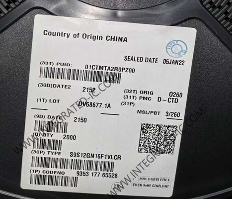 S9S12GN16F1VLCR 16-বিট এইচসিএস 12 মাইক্রোকন্ট্রোলার এমসিইউ 25MHz গতি এবং 16 কেবি প্রোগ্রাম মেমরিতে LQFP32 প্যাকেজে