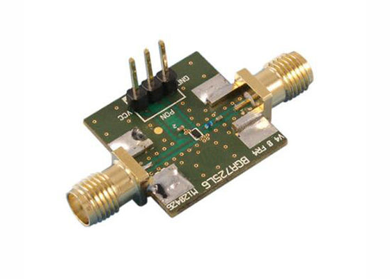 BGA725L6-BOARD এমবেডেড সলিউশন সিলিকন জারম্যানিয়াম লো নয়েজ এম্প্লিফায়ার মূল্যায়ন বোর্ড